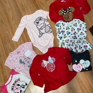 Toddler Girls Disney Bundle of 7